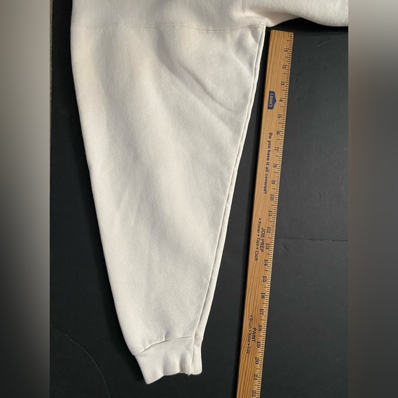 Vintage Tultex Cotton Sioux Chef print Unisex sweatshirt Turtleneck Large - Picture 8 of 12